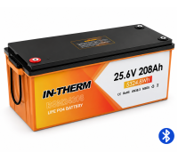 Акумулятор IN-THERM/BLUESUN 24 V 208  Ah з Bluetooth